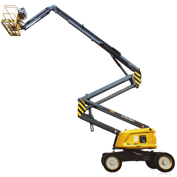 XCMG 18m articulated boom lift GTBZ18A1 self-propelled articulating boom lift for sale